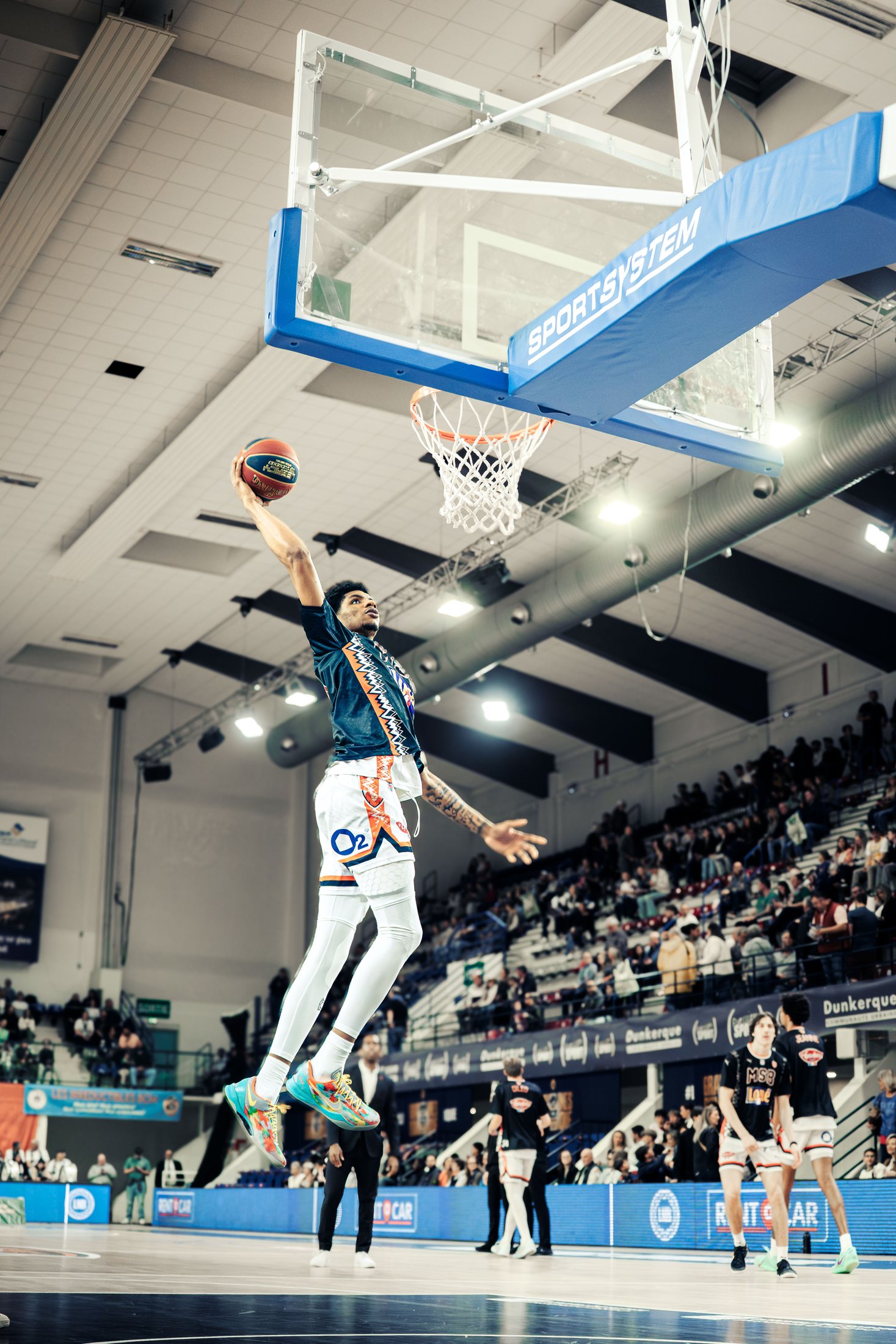 Above the rim